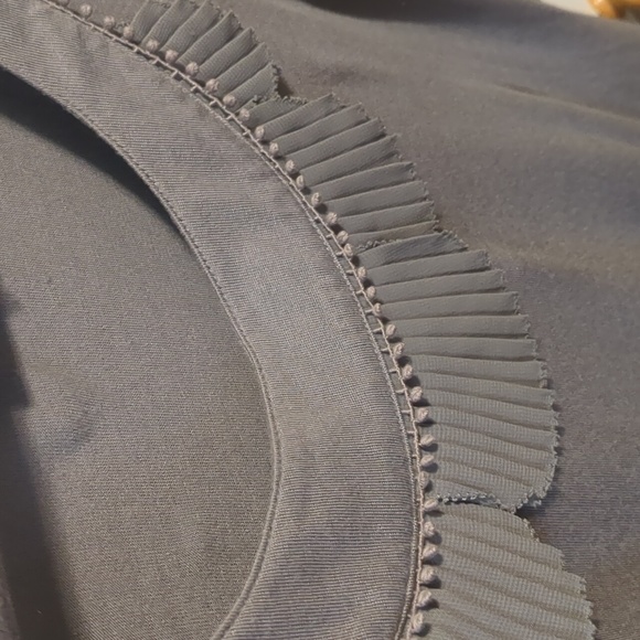 Art Deco Vintage pearl gray tee T-shirt dress - Picture 4 of 5